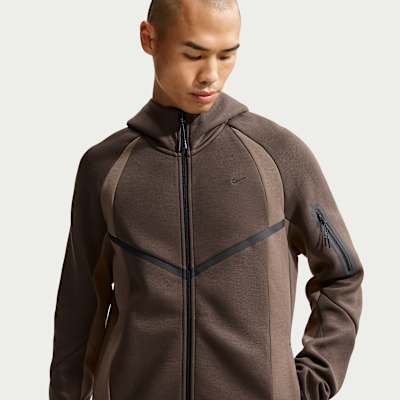 Nike Tech Men's Color-Block Full-Zip Fleece Windrunner Jacket